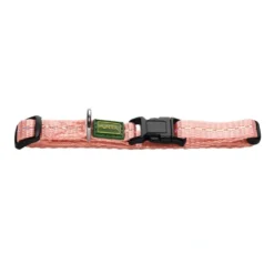Hunter Tripoli Vario Halsbånd Lyserød M 30-45 cm - Let og justerbart halsbånd