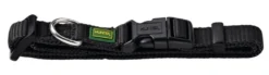 Hunter Vario Plus Halsbånd Sort S 30-45 cm - Komfortabelt og justerbart hundehalsbånd