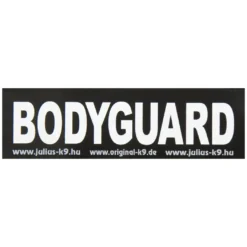 Julius K9 hundeskilt BODYGUARD stor
