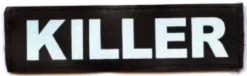Julius K9 hundeskilt KILLER stor