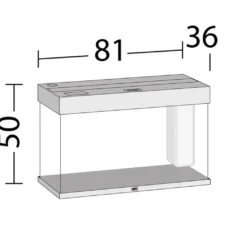 Juwel Akvarium Rio 125 Hvid