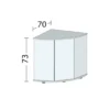 Juwel Akv. Bord/skab Sbx Trigon 190 Hvid