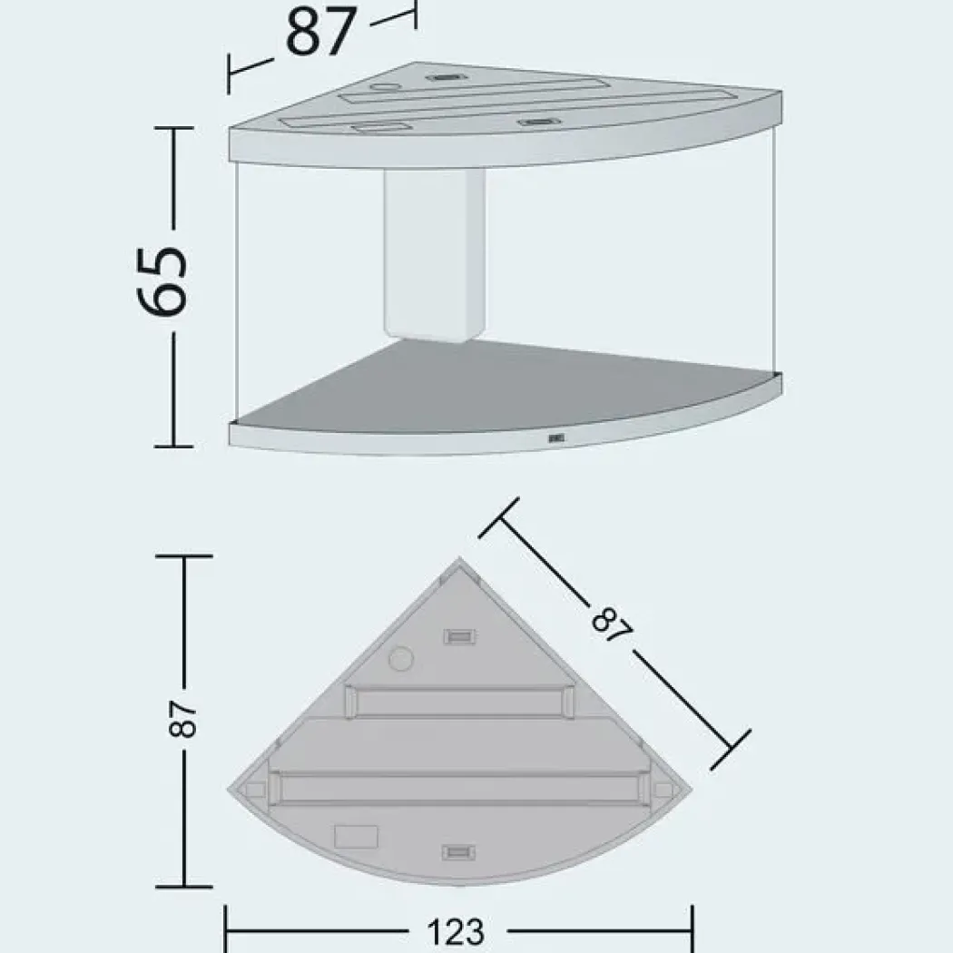 Juwel Trigon 350 LED Eg Aquarium