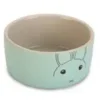 Keramikskål mint/grå 12 cm