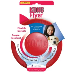 KONG Classic Flyer frisbee rød S Ø18 cm