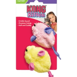 Kong Kitten Mice 2-pack Assorted 3x10x5 cm