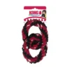 KONG Signature Reb Dobbelt Ring 23 cm Flerfarvet - hundelegetøj