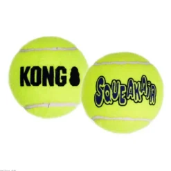 KONG Tennisbold Stor 8 cm med pivlyd - robust hundebold