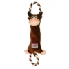 KONG Tugger Knots Moose Brun L 48 cm - reb og bamse i et