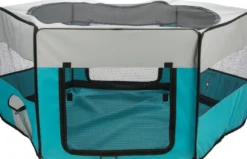 Løbegård Nylon til Kaniner og marsvin eller hundehvalpe 130 x 55 cm
