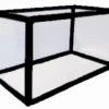 MiniZoo sort aluminiums akvarie 45 liter.