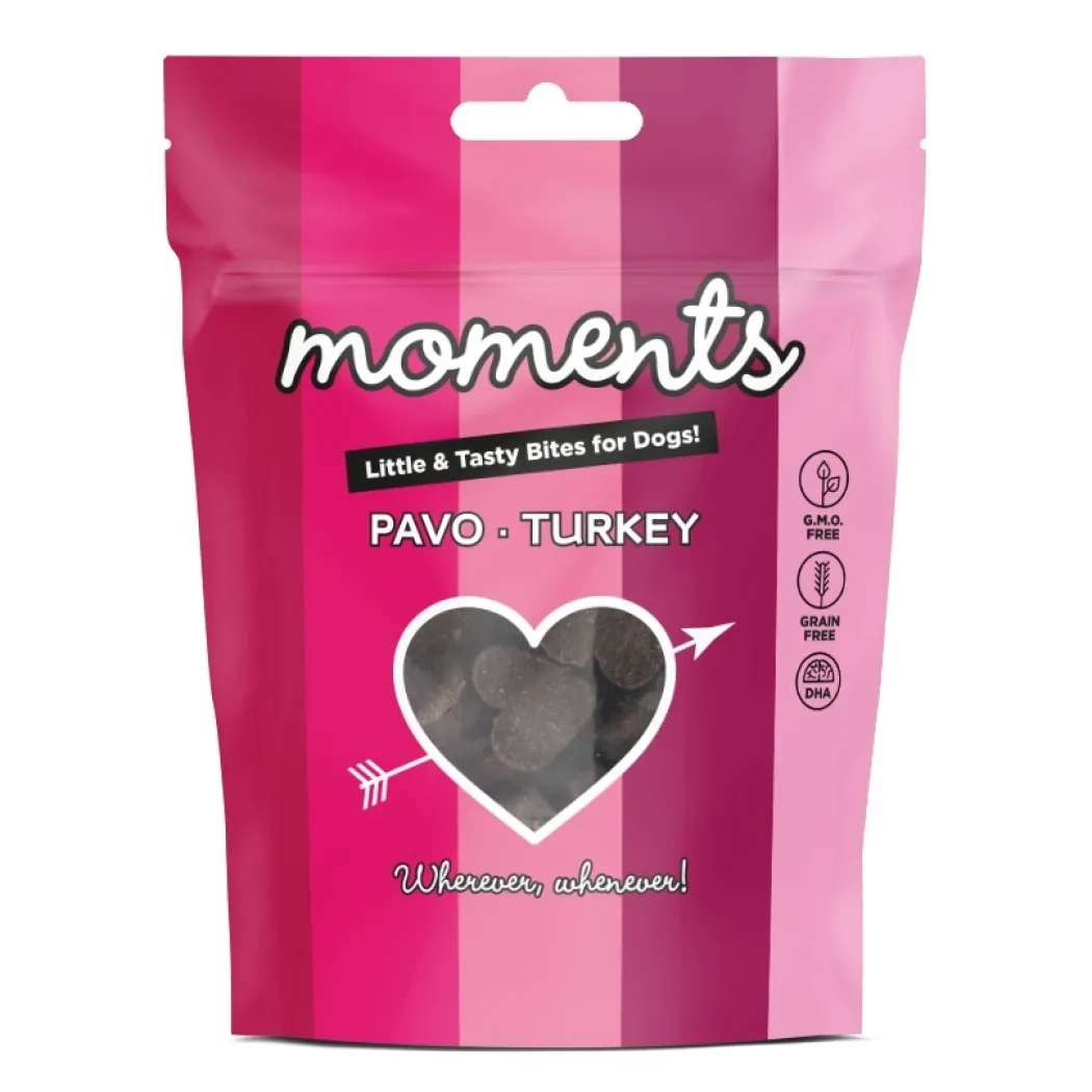 Moments hundesnack Kalkun 60 g - naturlige hundegodbidder