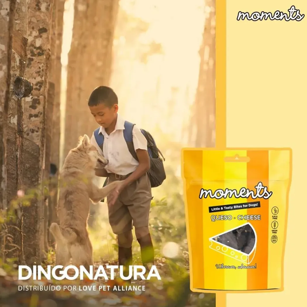 Moments hundesnack Kylling og Ost 60 g - naturlige hundegodbidder