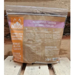 MUSH VAINU Hundesnack Griseøre 200 g - sprøde naturlige tyggeben