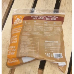 MUSH VAINU Hundesnack Okselunge 140 g - naturlige træningssnacks