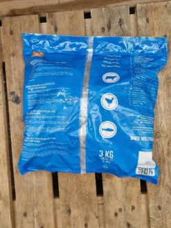 MUSH Vaisto Blå Okse Kalkun Laks - 3 kg råfoder til hund