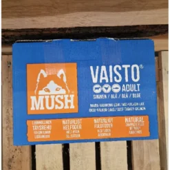 MUSH Vaisto Blå Okse Kalkun Laks 10 kg - Naturlig hundefoder af høj kvalitet
