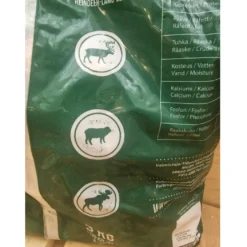 MUSH Vaisto Mørkegrøn Wild rensdyr lam elg til hund 3 kg