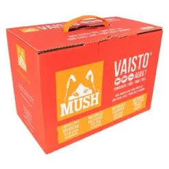 MUSH Vaisto Rød Gris Okse Laks XL 10 kg - Naturligt BARF-foder til hunde