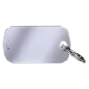 MyFamily Basic Military hundetegn chrome Small - Klassisk ID tegn i metal