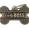 My Family Hundetegn Ben Large Lady Boss Guld