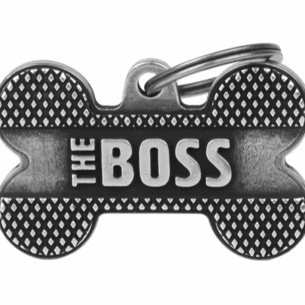 My Family Hundetegn Ben XL Boss Sølv