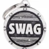 My Family hundetegn cirkel lille Swag sølv