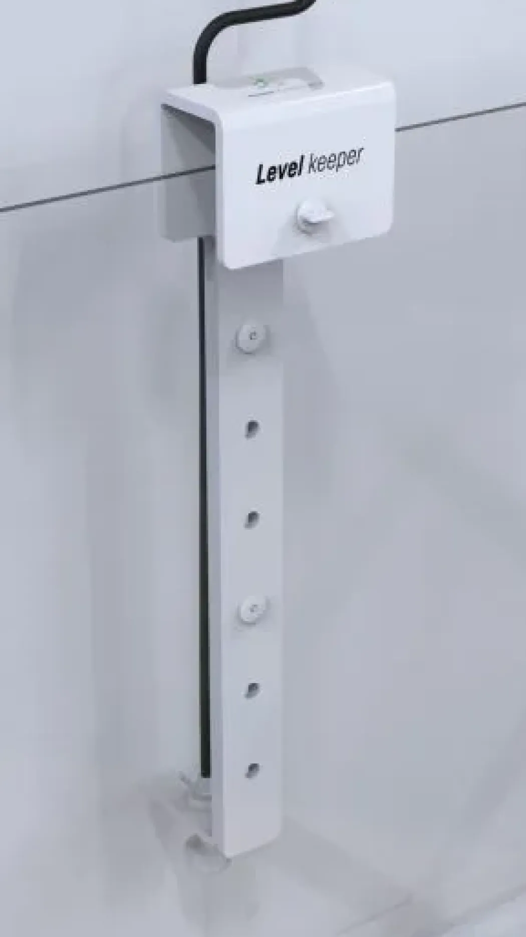Niveauholder med display
