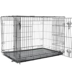 Nordic Paws Hundebur i metal Sort XXL
