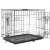 Nordic Paws Hundebur i metal Sort S