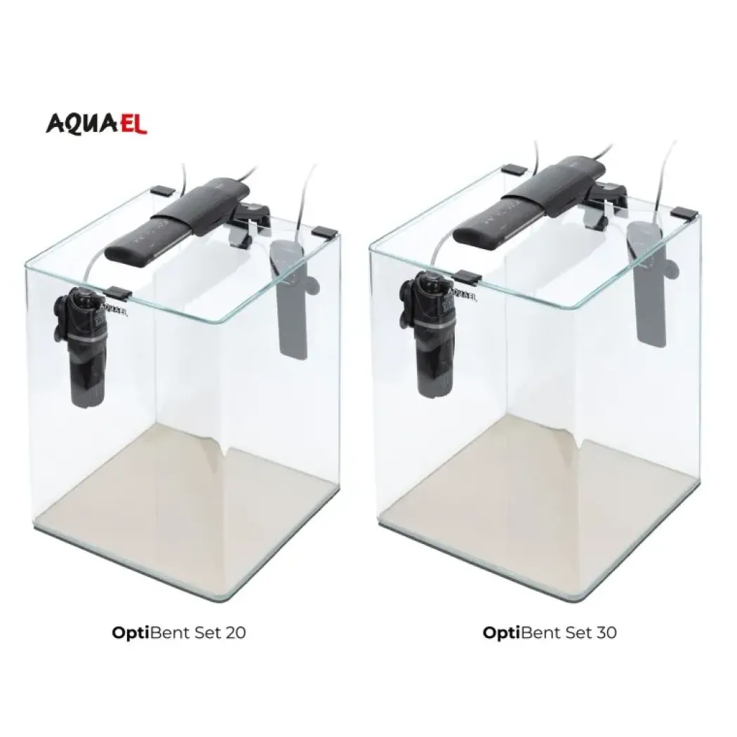 OptiBent Sæt Day and Night 20 L 25x25x30 cm Sort