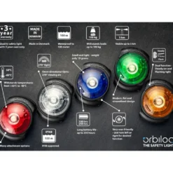 Orbiloc hundelygte Lyserød