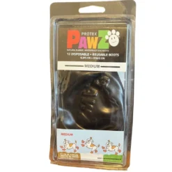 Pawz hundesko Medium 7,6 cm sort