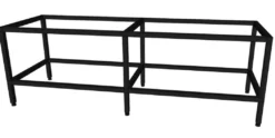 Porsa sort akvariebord 393 liter