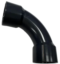 PVC blød vinkel 90 grader 110 mm.
