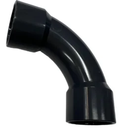 PVC blød vinkel 90 grader 125 mm.
