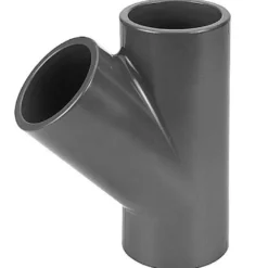 PVC grenrør 45 grader 140 mm