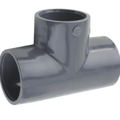 PVC tee 90 grader 75 mm.