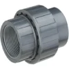 PVC Union med gevind 1 tomme i den ene ende 32 mm