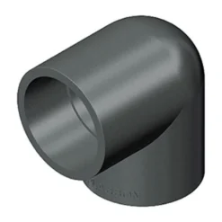 PVC vinkel 90 grader 90 mm.