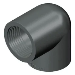 PVC vinkel 90 grader 3/4 tomme (gevind) 25 mm
