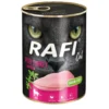 RAFI Vådfoder til Katte Paté med Kalkun 400 g.