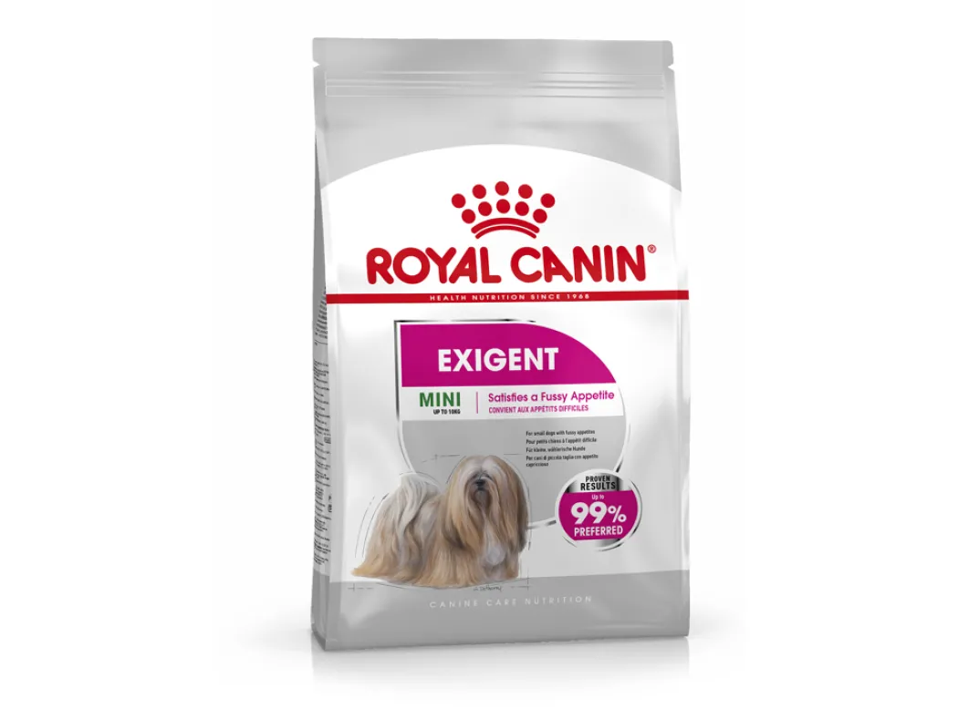 Royal Canin Exigent Mini 3 kg - fuldfoder til kræsne små hunde