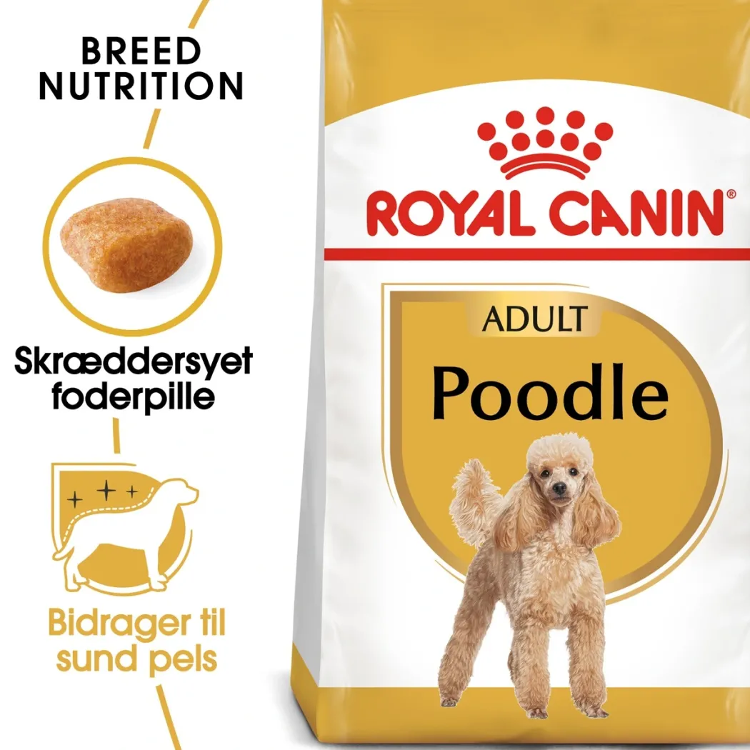 Royal Canin Poodle Adult 7,5 kg - tørfoder til voksne pudler