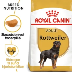 Royal Canin Rottweiler Adult 12 kg - tørfoder til voksne hunde