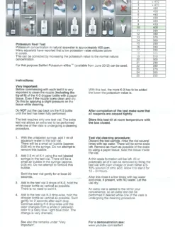 Salifert Kalium Test Potassium