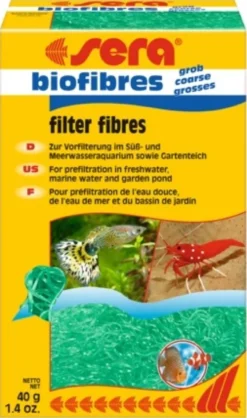 Sera biofilter fibres (grov) 40 Gram