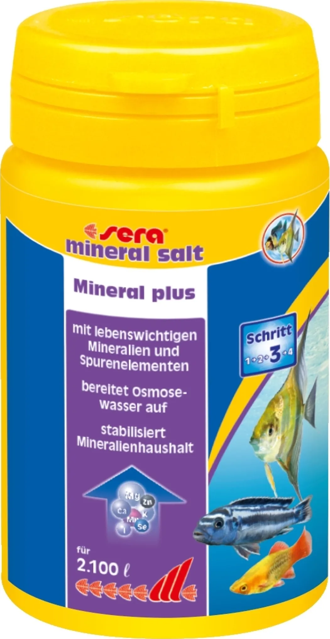 Sera Mineral Salt 105 g – stabiliserer vandets mineralbalance