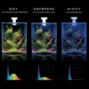 Shrimpset Day and Night 20 L 25x25x30 cm Hvid