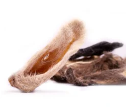 Snackit Lammeører med pels 100 g - Naturlige hundesnacks